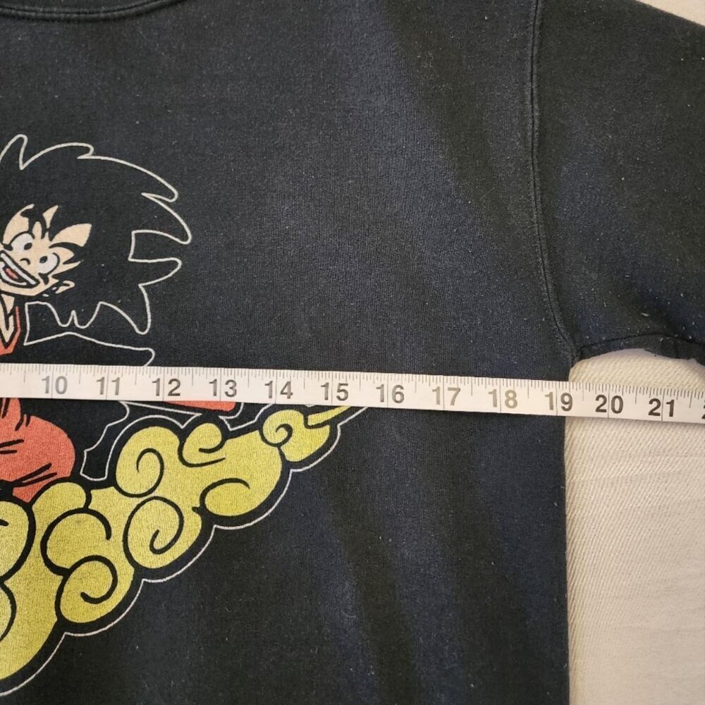 Gildan Unisex Black Dragon Ball Z Goku Sweatshirt, size Small - Picture 5 of 8
